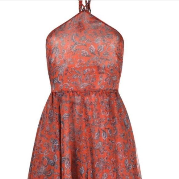 Misa Los Angeles Paisley-print halterneck dress - Picture 5 of 8